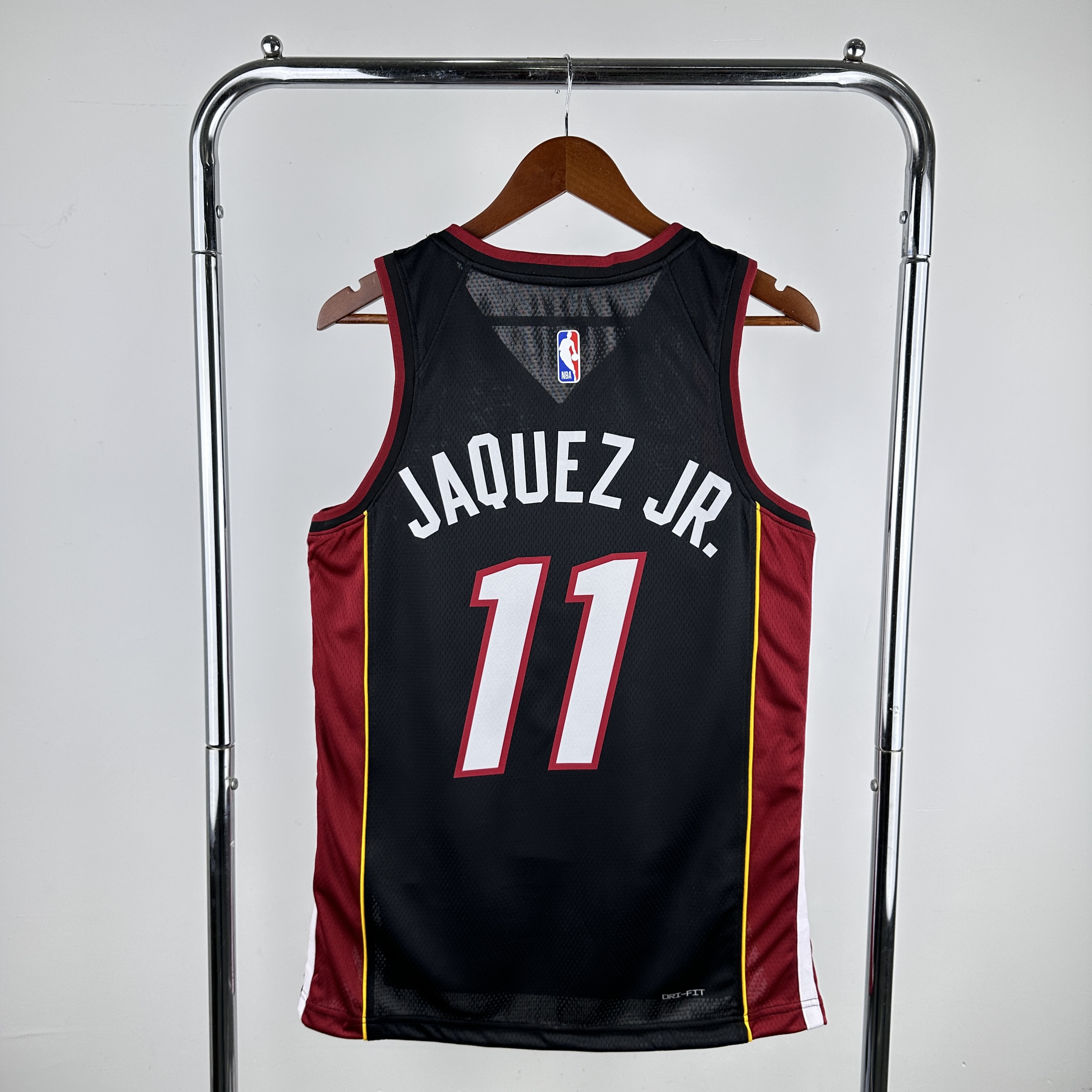 Men Miami Heat #11 Jaquez jr Black Nike 2024 NBA Jersey